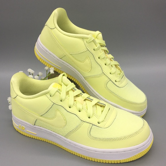NIKE AIR FORCE 1 LV8 (GS) citron tiny/yellow pulse - Picture 2 of 6